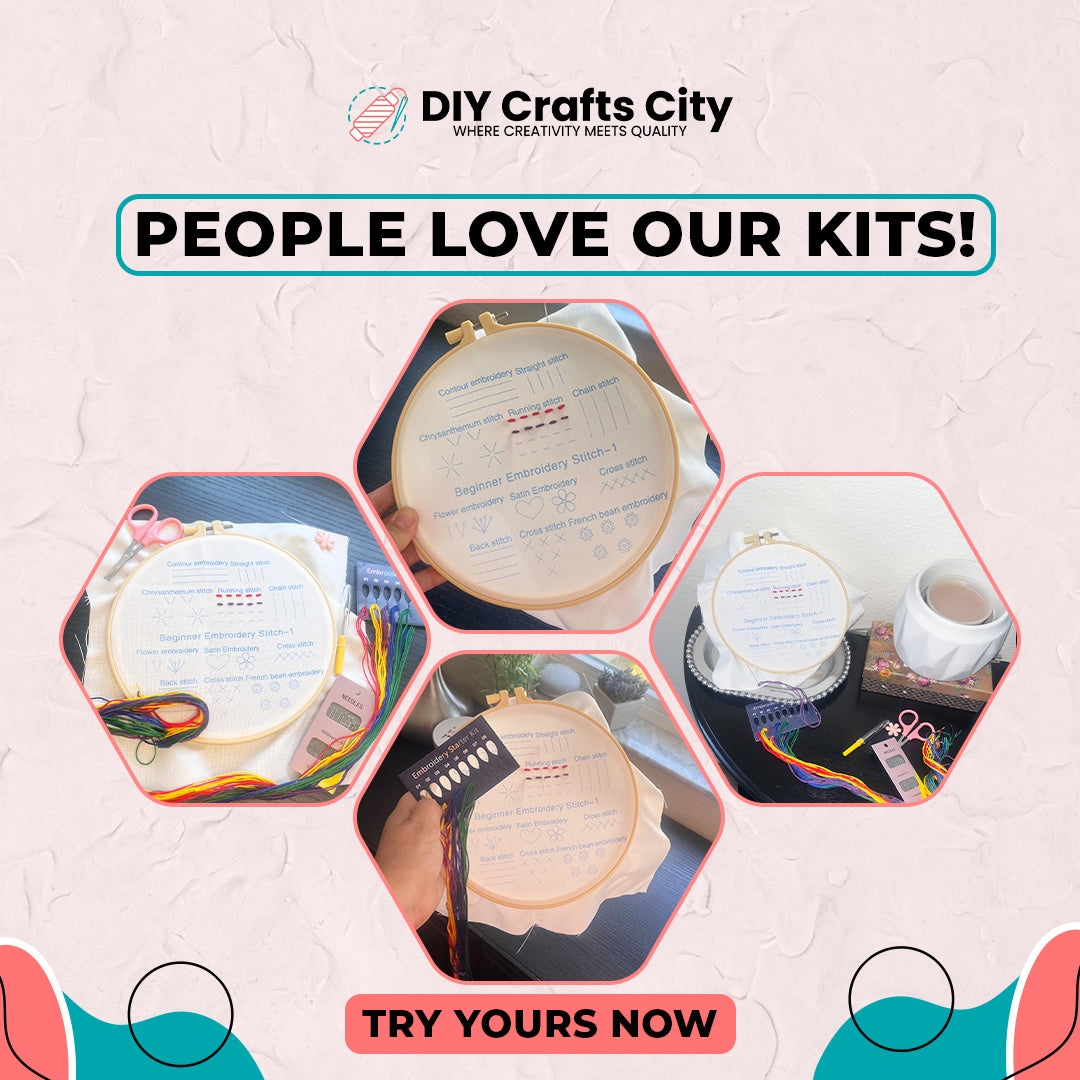 Beginner Friendly Embroidery Kits For Adults